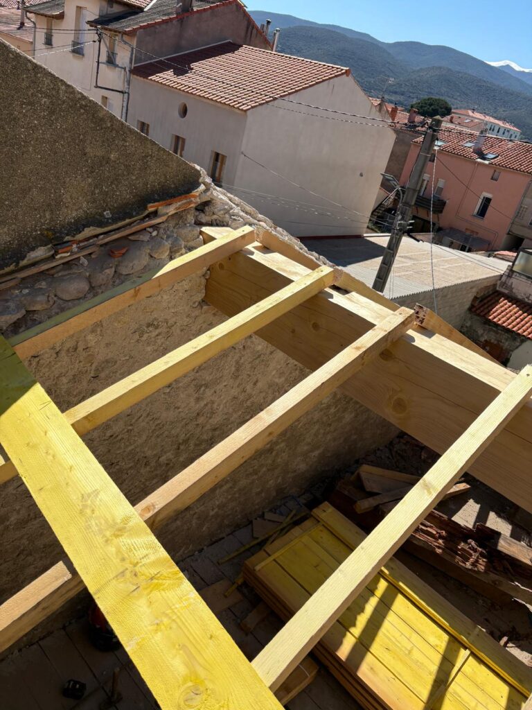 Détail de toiture