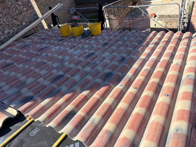Travaux de charpente · Cabestany