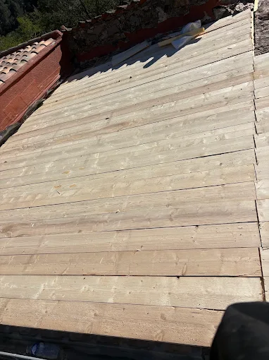 Travaux de charpente · Toulouges