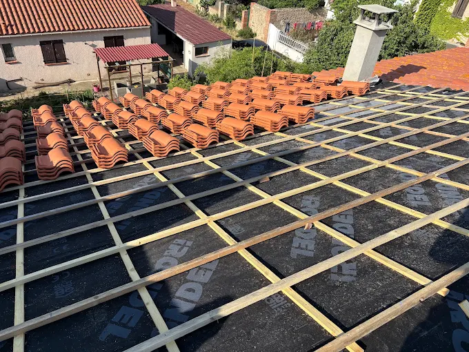 Travaux de couverture · Perpignan