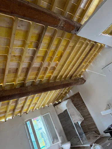Travaux de couverture · Cabestany